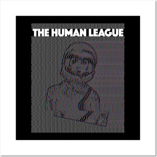 The Human League 80s Original Retro Tribute Artwork Design Posters and Art